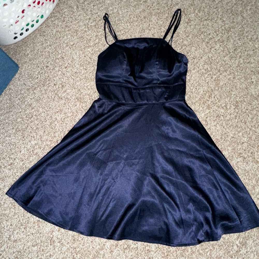 Windsor Navy Mini Dress